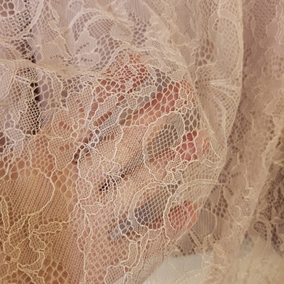 Loft Lavender Lace Skirt - Picture 4 of 7